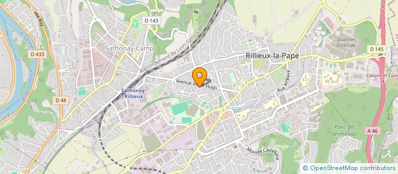 localisation de l'entreprise ASSOCIATION EQUI - LIBRIO à RILLIEUX-LA-PAPE