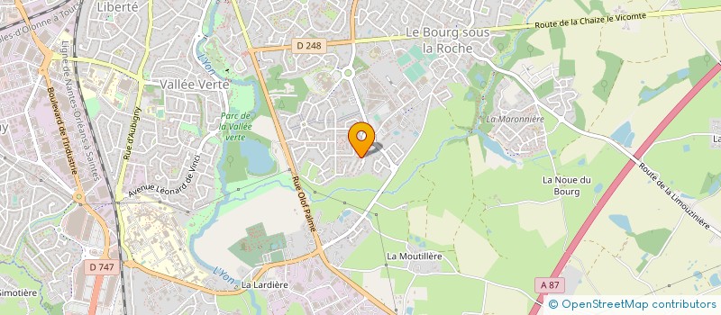 localisation de l'entreprise ASSOCIATION EQUI'MITING à LA ROCHE-SUR-YON