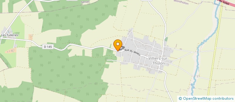 localisation de l'entreprise ASSOCIATION EQUI'PASSION89  MONTHOLON