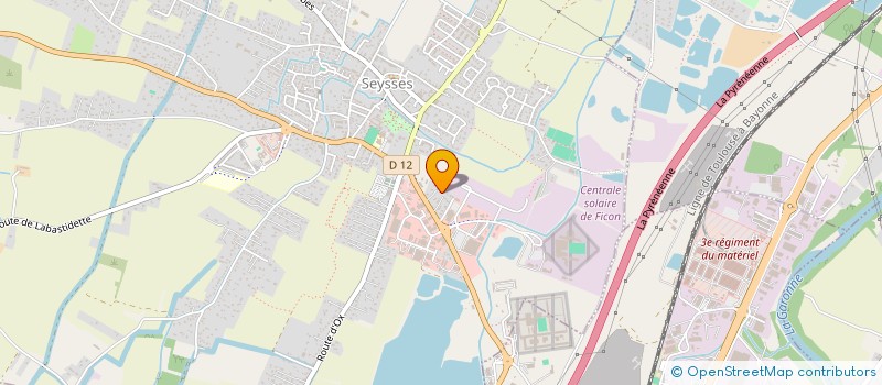 localisation de l'entreprise ASSOCIATION EQUI-SEYSSES  SEYSSES