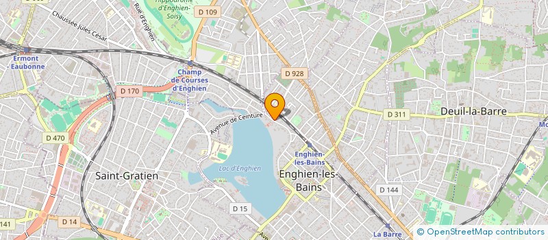 localisation de l'entreprise ASSOCIATION EQUINOXE à ENGHIEN-LES-BAINS