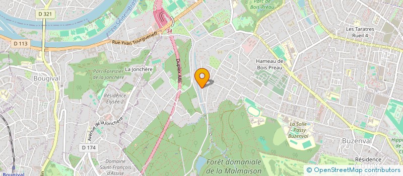 localisation de l'entreprise ASSOCIATION EQUINOXE à RUEIL-MALMAISON