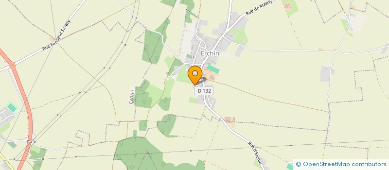 localisation de l'entreprise ASSOCIATION ERCHINOISE DE DEFENSE CONTRE LES COULEES DE BOUE ET LES INONDATIONS à ERCHIN