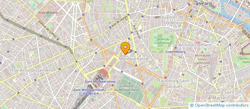 localisation de l'entreprise ASSOCIATION ERCOM  PARIS