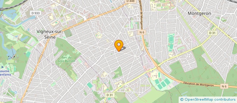 localisation de l'entreprise ASSOCIATION ERINYA  VIGNEUX-SUR-SEINE