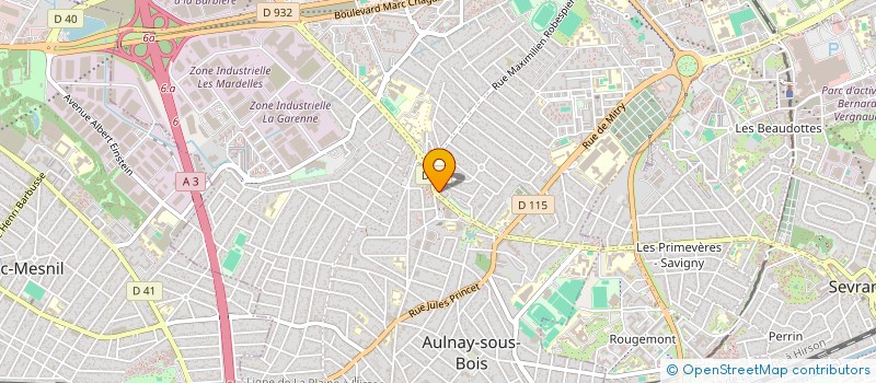 localisation de l'entreprise ASSOCIATION ESI PARTAGE à AULNAY-SOUS-BOIS
