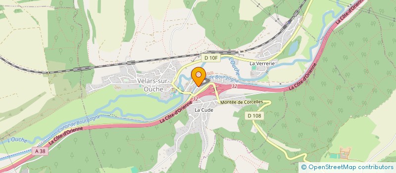 localisation de l'entreprise ASSOCIATION ESKAI  VELARS-SUR-OUCHE