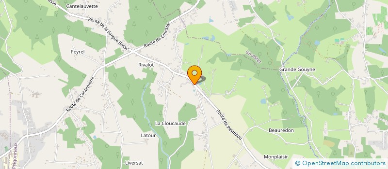 localisation de l'entreprise ASSOCIATION ESMERALDA  PRIGONRIEUX