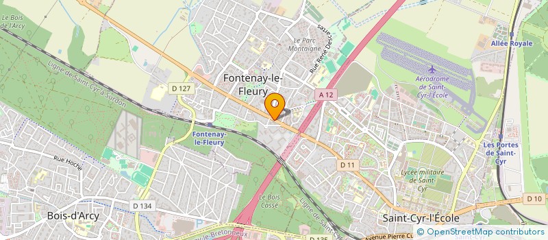 localisation de l'entreprise ASSOCIATION ESPACE 4 à FONTENAY-LE-FLEURY
