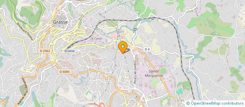 localisation de l'entreprise ASSOCIATION ESPACE à GRASSE