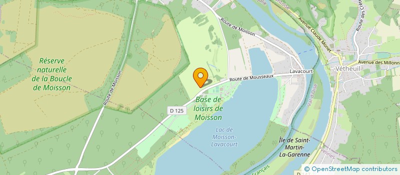 localisation de l'entreprise ASSOCIATION ESPACE LOISIRS à MOISSON