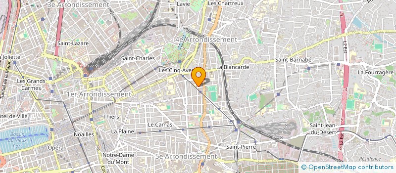 localisation de l'entreprise ASSOCIATION ESPACE MUSIQUES FRANCE ISRAEL à MARSEILLE