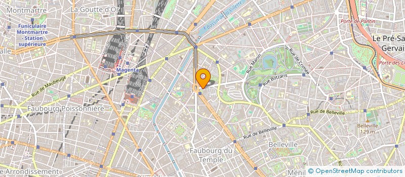 localisation de l'entreprise ASSOCIATION ESPACE NIEMEYER  PARIS