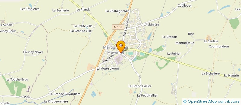 localisation de l'entreprise ASSOCIATION ESPERANCE  MARTIGNE-SUR-MAYENNE