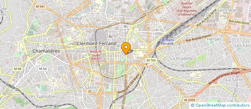 localisation de l'entreprise ASSOCIATION ESPERANCE ET JOIE D'APPRENDRE  CLERMONT-FERRAND