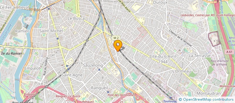 localisation de l'entreprise ASSOCIATION ESPOIR à TOULOUSE