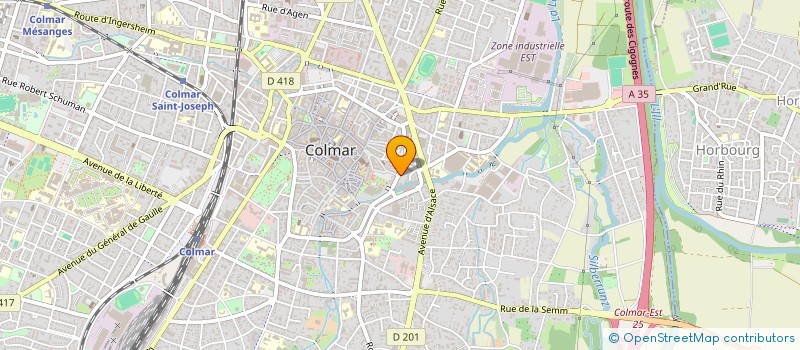 localisation de l'entreprise ASSOCIATION ESPOIR 4L TROPHY  COLMAR