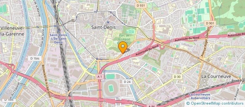 localisation de l'entreprise ASSOCIATION ESPOIR à SAINT-DENIS