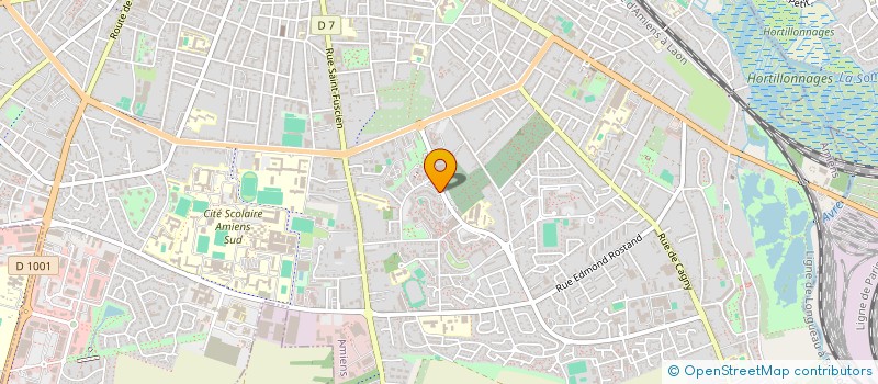 localisation de l'entreprise ASSOCIATION ESPOIR AMIENS  AMIENS