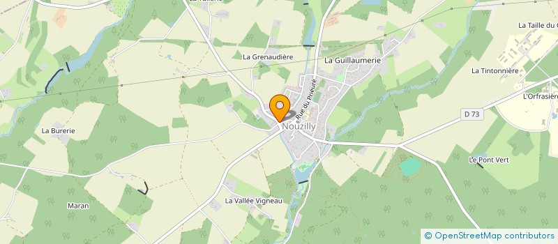 localisation de l'entreprise ASSOCIATION ESPOIR CYCLISTE  NOUZILLY