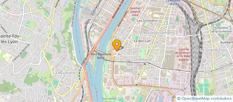 localisation de l'entreprise ASSOCIATION ESPOIR D'ORIENT  LYON