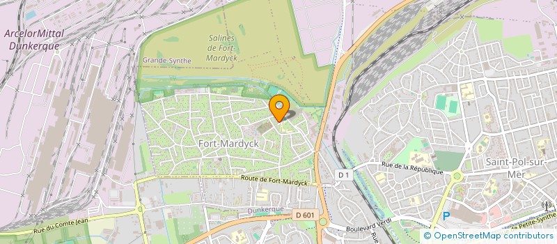 localisation de l'entreprise ASSOCIATION ESPOIR POUR MARIA à DUNKERQUE