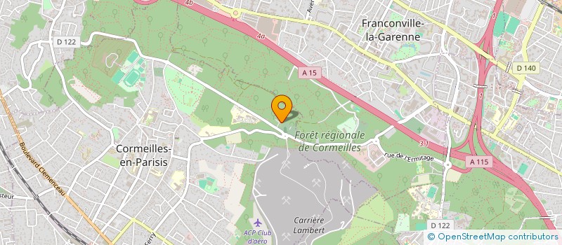 localisation de l'entreprise ASSOCIATION ESPRIT D'EVEIL  CORMEILLES-EN-PARISIS