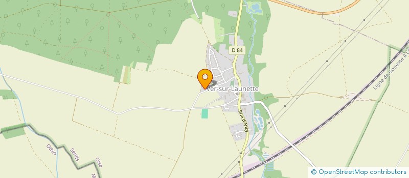 localisation de l'entreprise ASSOCIATION ESPRIT DE CADRES  VER-SUR-LAUNETTE