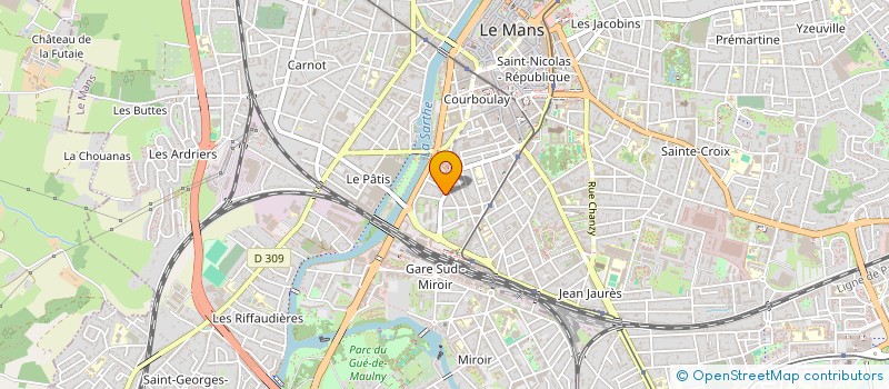 localisation de l'entreprise ASSOCIATION ESPRIT LIBRE  LE MANS