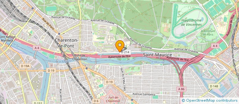 localisation de l'entreprise ASSOCIATION ESQUI à SAINT-MAURICE