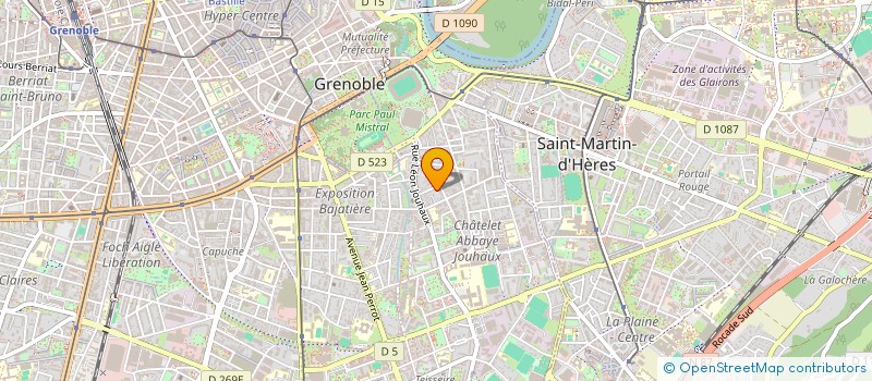 localisation de l'entreprise ASSOCIATION EST ECHANGE  GRENOBLE