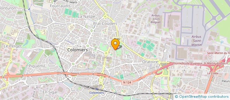 localisation de l'entreprise ASSOCIATION ESTIME 31 à COLOMIERS