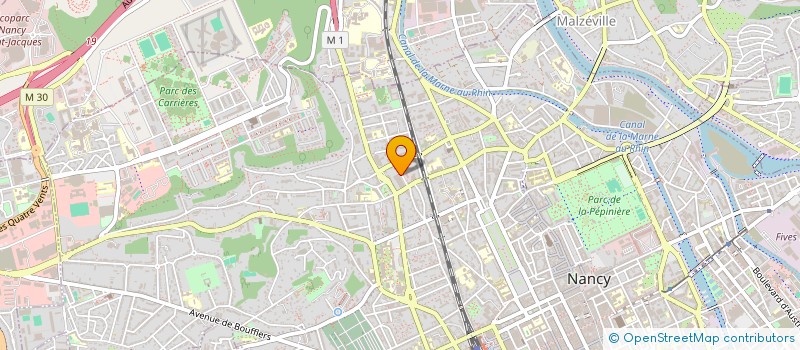 localisation de l'entreprise ASSOCIATION ESTYL  NANCY