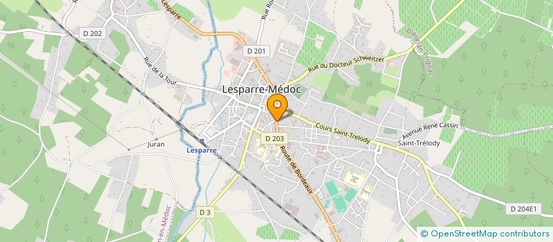 localisation de l'entreprise ASSOCIATION ET C'TERRA à LESPARRE-MEDOC