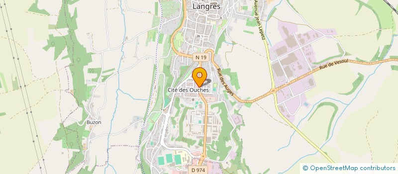 localisation de l'entreprise ASSOCIATION ET CENTRE DE GESTION AGREES DE LA HAUTE-MARNE à LANGRES
