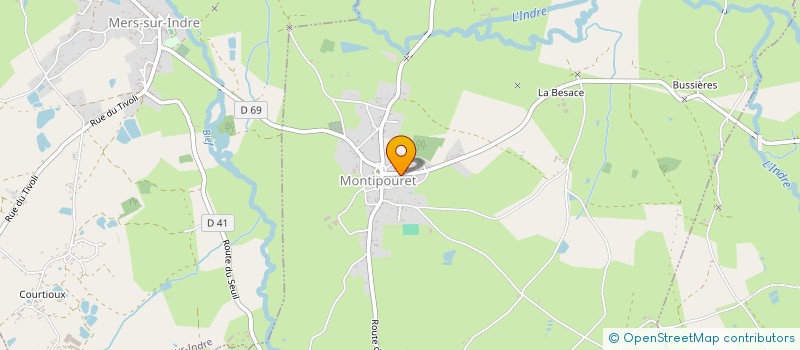 localisation de l'entreprise ASSOCIATION ET COLLECTIF DE LA VALLEE NOIRE à MONTIPOURET
