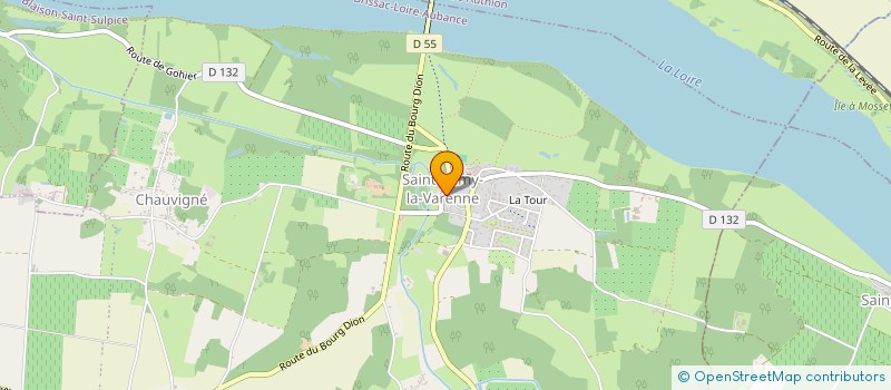 localisation de l'entreprise ASSOCIATION ET CONFRERIE DES BRIONNEUX  LES BOIS D'ANJOU