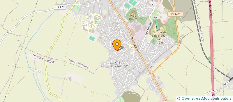 localisation de l'entreprise ASSOCIATION ET SOCIETE DE FONDS D'INVESTISSEMENTS SUR LE MARCHE FINANCIER  NOEUX LES MINES