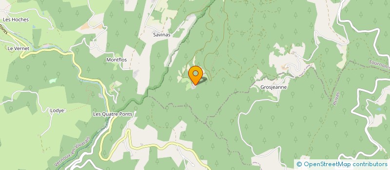 localisation de l'entreprise ASSOCIATION ETHIC & HOLISTIC  BOFFRES