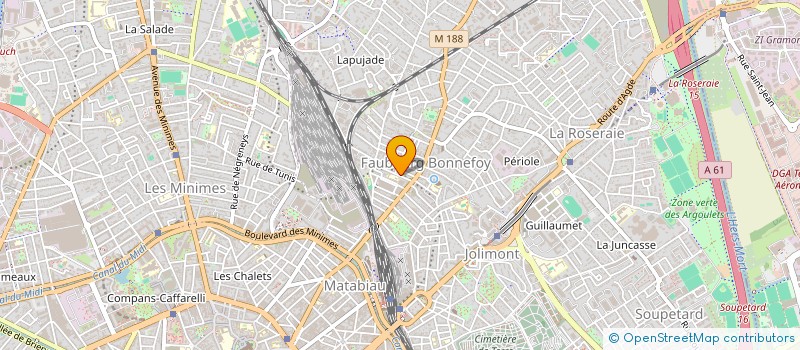 localisation de l'entreprise ASSOCIATION ETHICK' N' ROLL ETHIQUE DE L ECHANGE à TOULOUSE