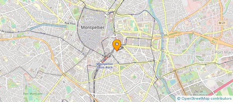 localisation de l'entreprise ASSOCIATION ETOILE POINT ETOILE à MONTPELLIER