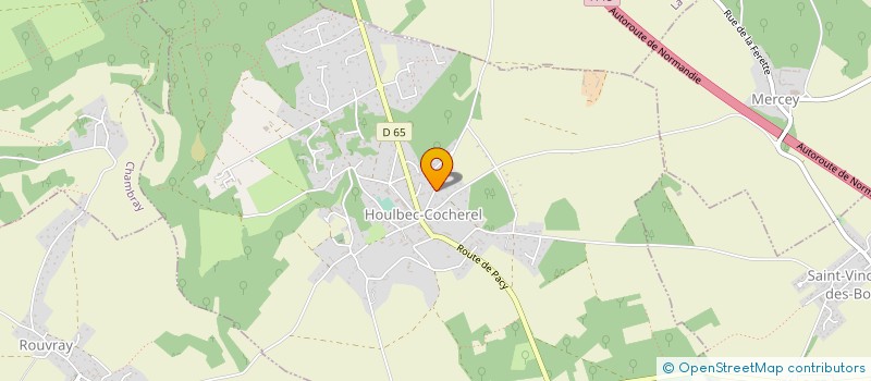 localisation de l'entreprise ASSOCIATION ETRE  HOULBEC-COCHEREL