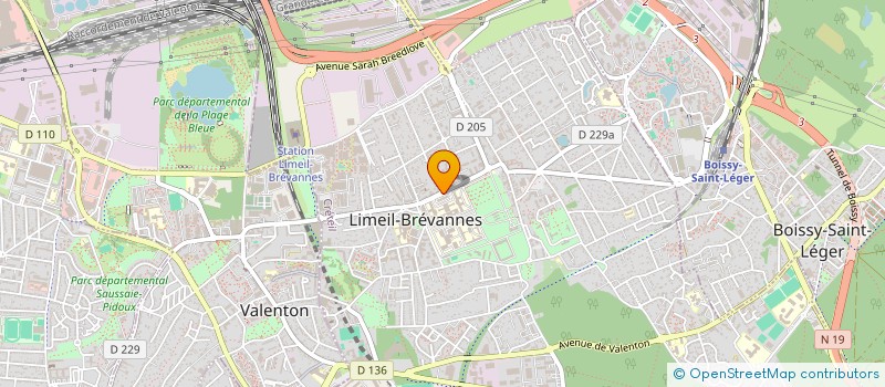 localisation de l'entreprise ASSOCIATION ETRE ET FAIRE à LIMEIL-BREVANNES