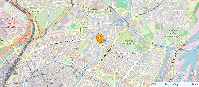localisation de l'entreprise ASSOCIATION ETUDES & ETHIQUE à STRASBOURG