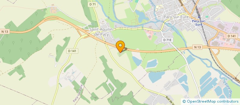 localisation de l'entreprise ASSOCIATION ETUDIANTS DU MONDE  FONTAINE-SOUS-JOUY