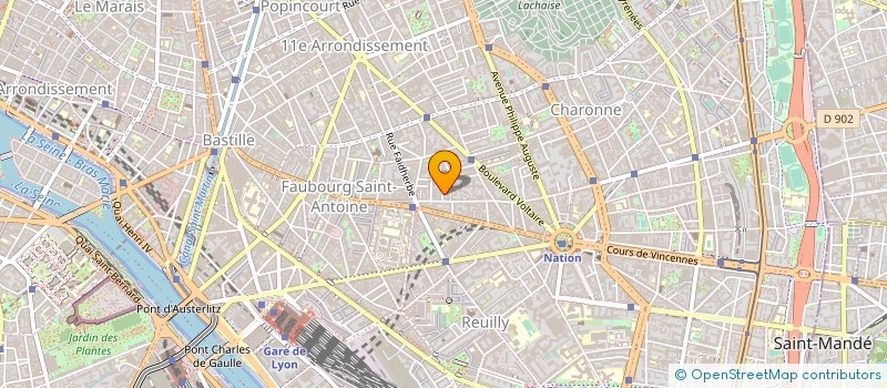 localisation de l'entreprise ASSOCIATION ETUDIANTS PROTESTANTS PARIS à PARIS