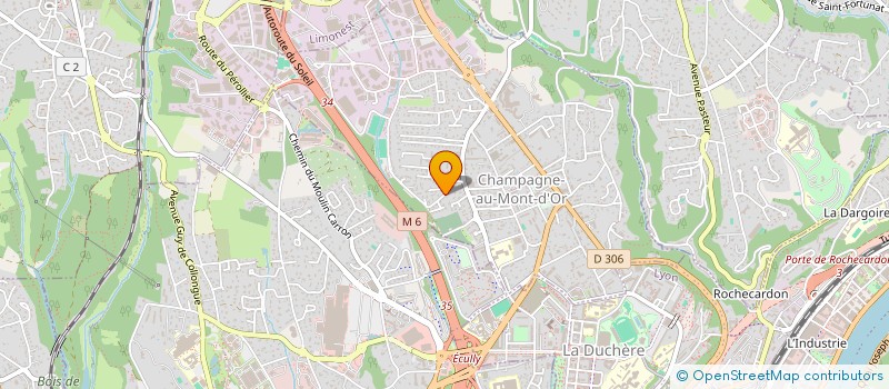 localisation de l'entreprise ASSOCIATION EURO-ARMENIENNE POUR L'ART CONTEMPORAIN  CHAMPAGNE-AU-MONT-D'OR