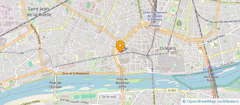 localisation de l'entreprise ASSOCIATION EURO-MEDITERRANEENNE DES EXCHANGES, VOLONTARIATS, EVENEMENTS PEACE  ORLEANS