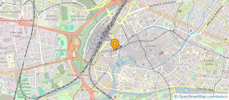 localisation de l'entreprise ASSOCIATION EUROBIERE à STRASBOURG