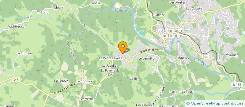 localisation de l'entreprise ASSOCIATION EUROLEX à LE CHAMBON-SUR-LIGNON